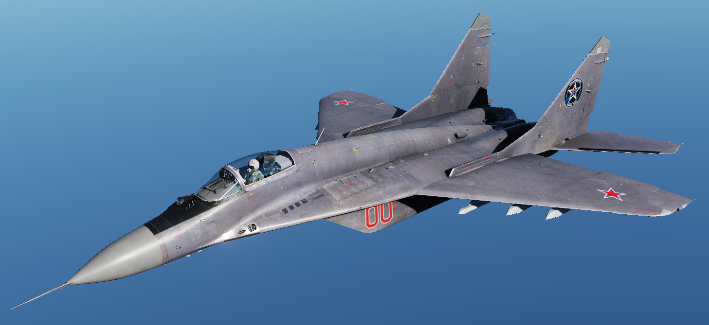 МиГ-29С Горячие Скалы "Russian Team"