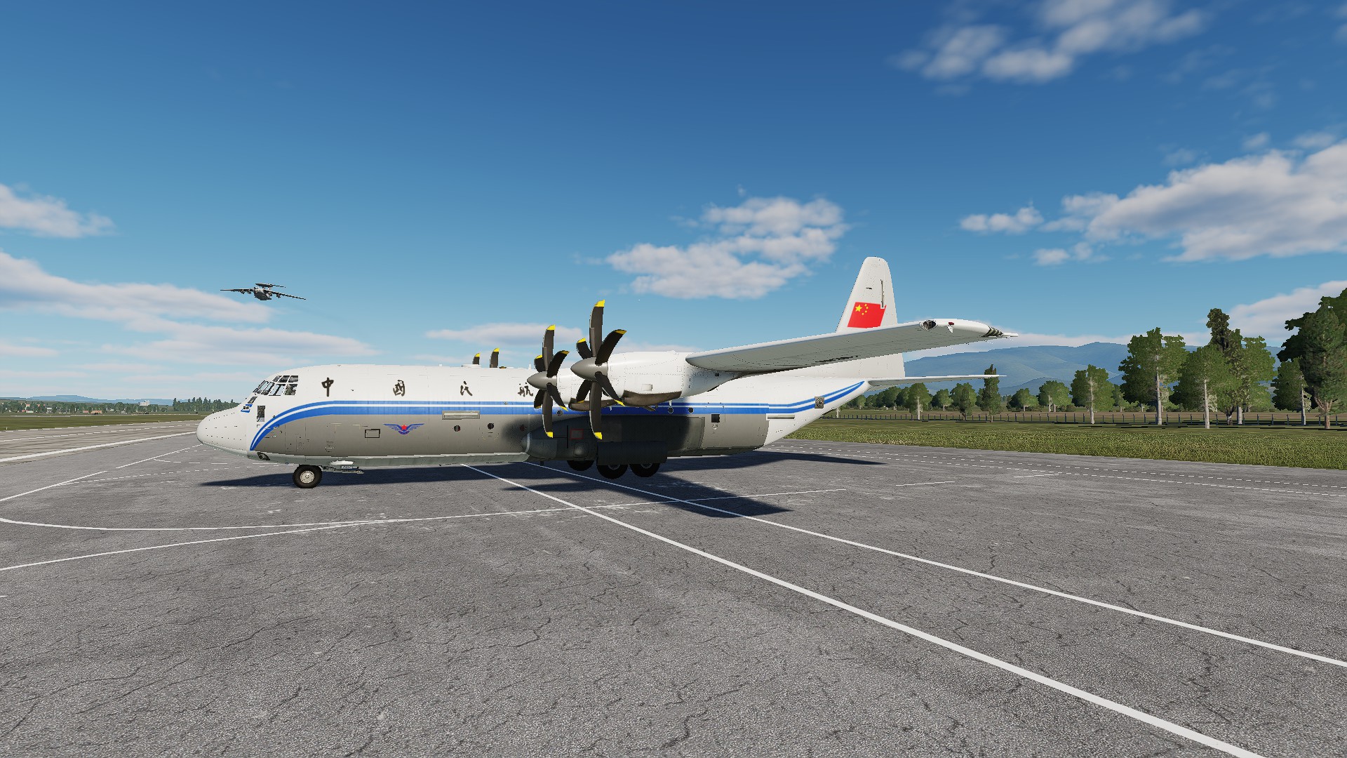 C130中国民航CAAC涂装