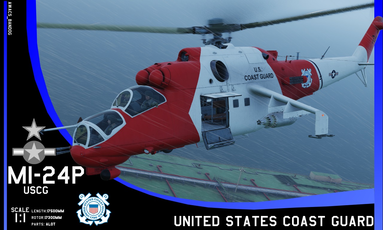 "United States Coast Guard" Mi-24 Hind 