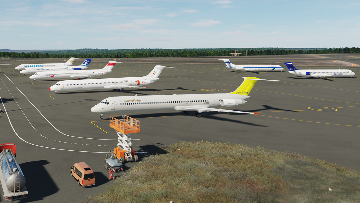 Nordic append skinpack for T-Tail Twin Jets MD-83 mod (TTTwJ) 15/May/2024