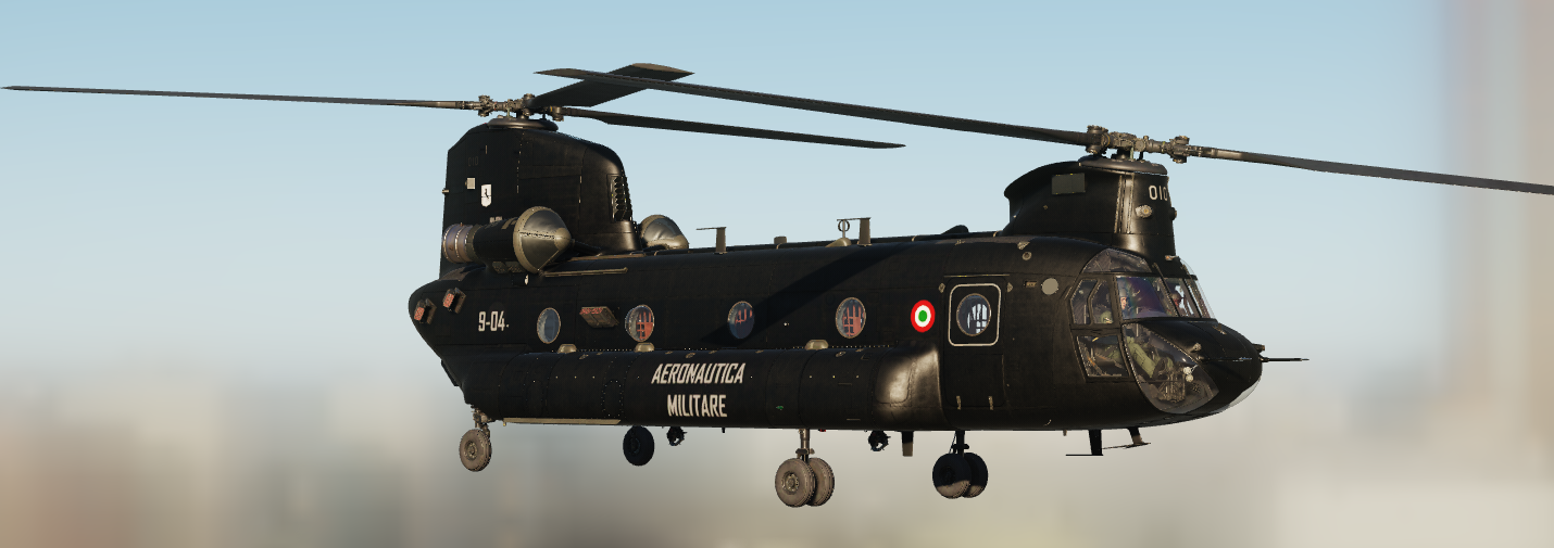 HH-47 Italian Air Force Black (Fictional)