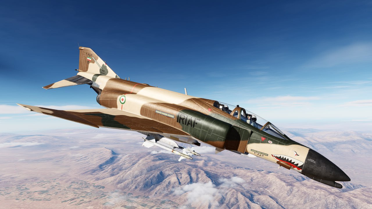 VSN F-4 IRIAF 2-6502 Asia Minor Shark Mouth