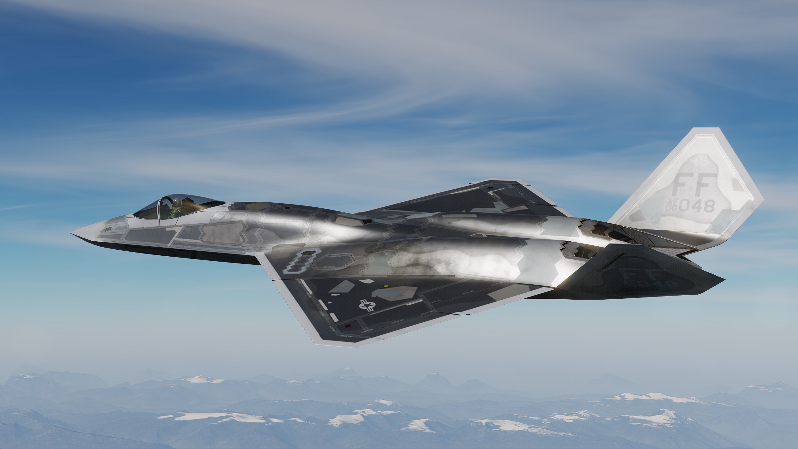 F-23A USAF AF06-048 FF REAL WX