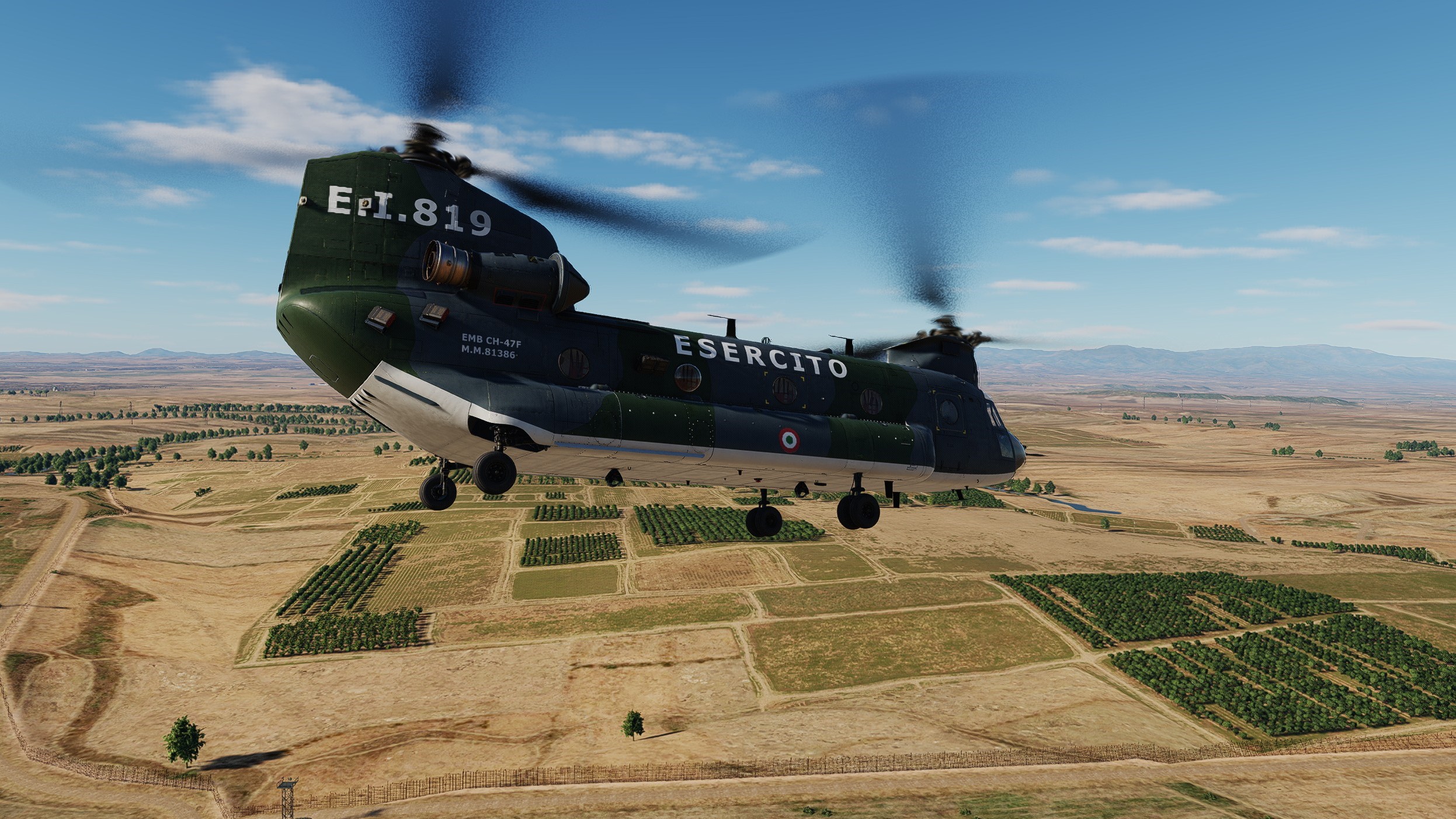 Italian Army Chinook Camo