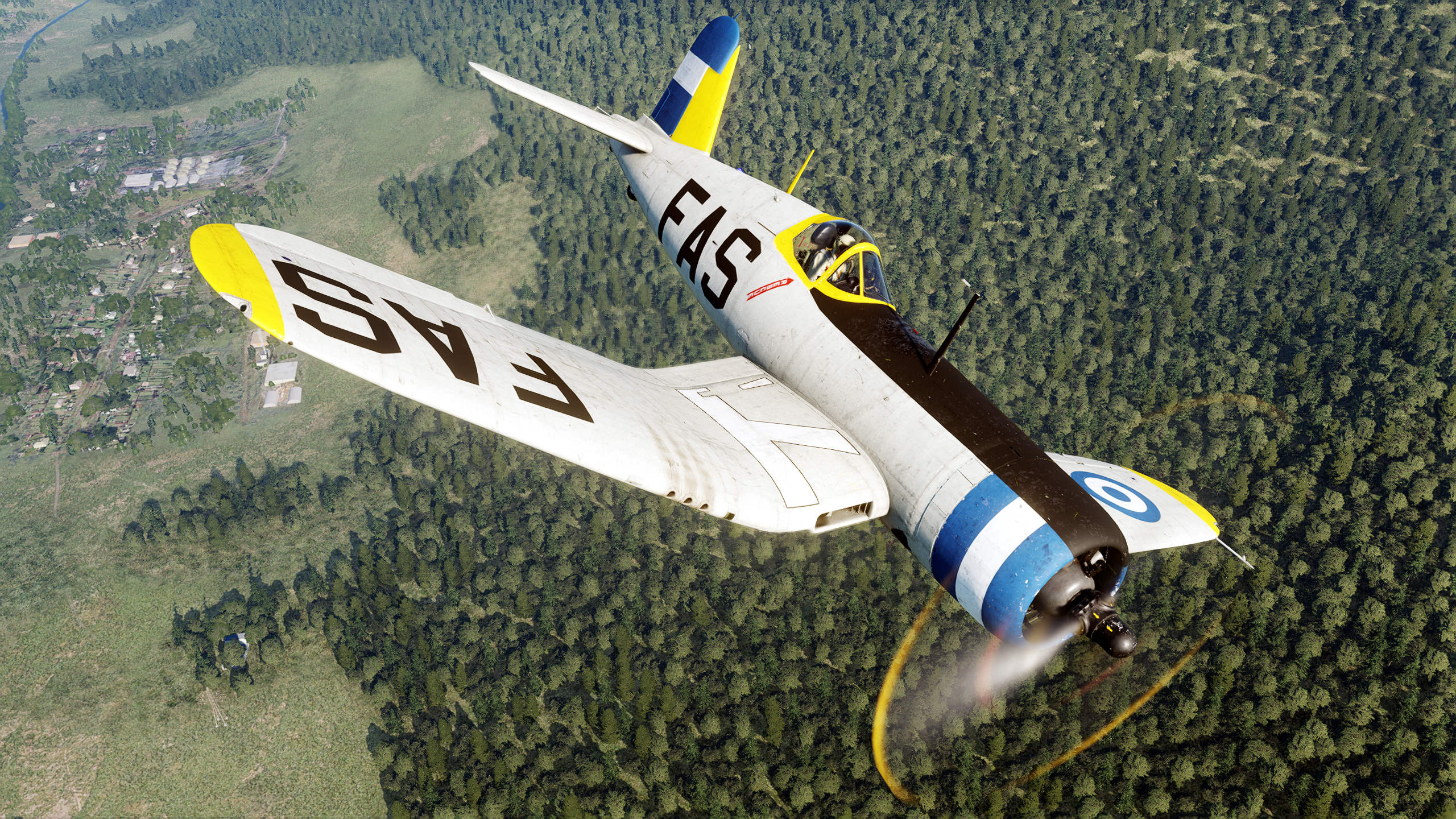 F4U-1D Corsair El Salvador_ FAS 1967