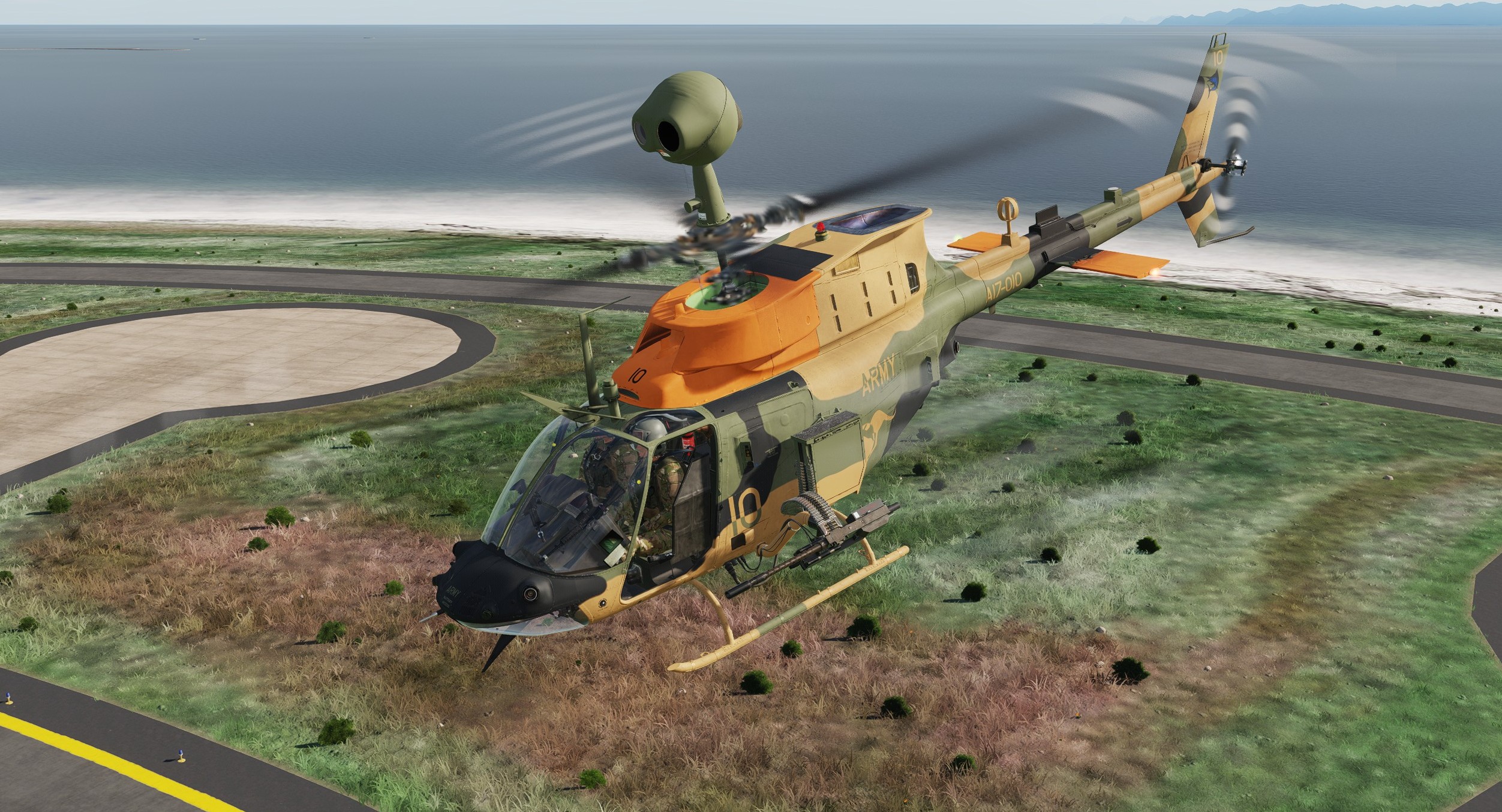 OH-58D : Australian Army Camouflage from the 1990s