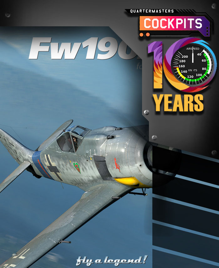 QM's Fw-190A8 Imperial English Cockpit - 2024 Edition