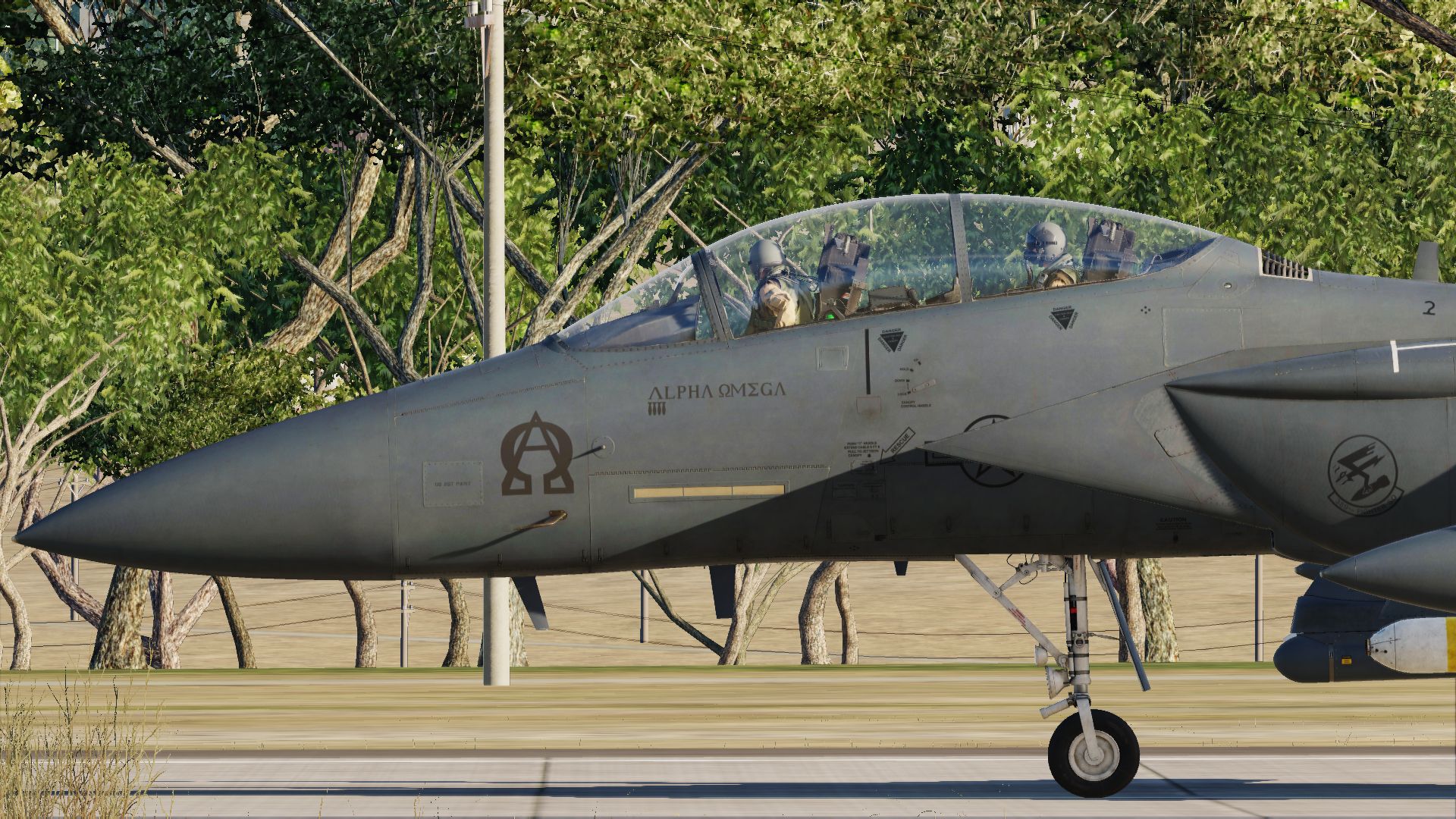 F-15E Strike eagle MO 90-227 Alpha Omega (UPDATED)
