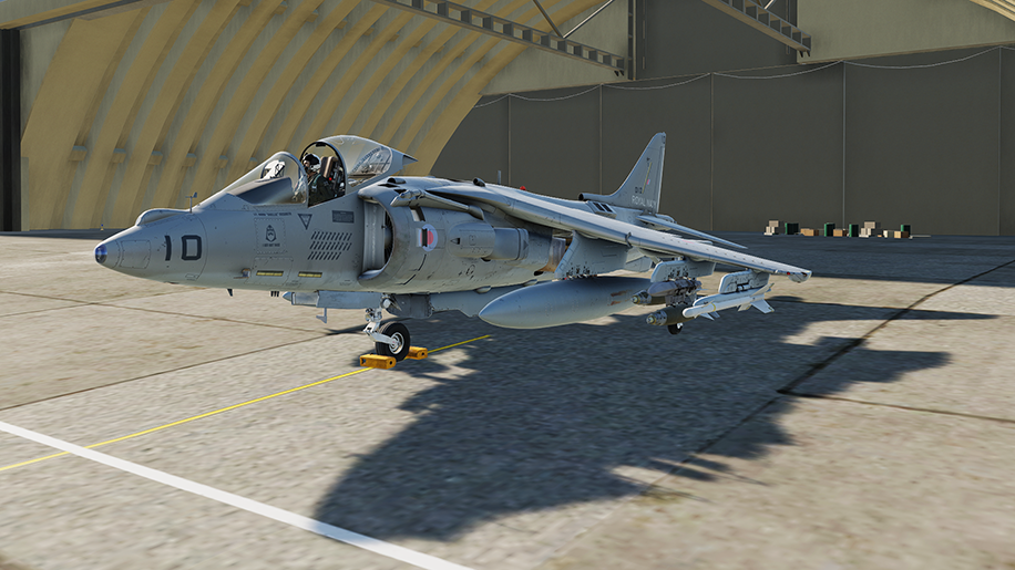 Royal Navy Harrier fictional livery