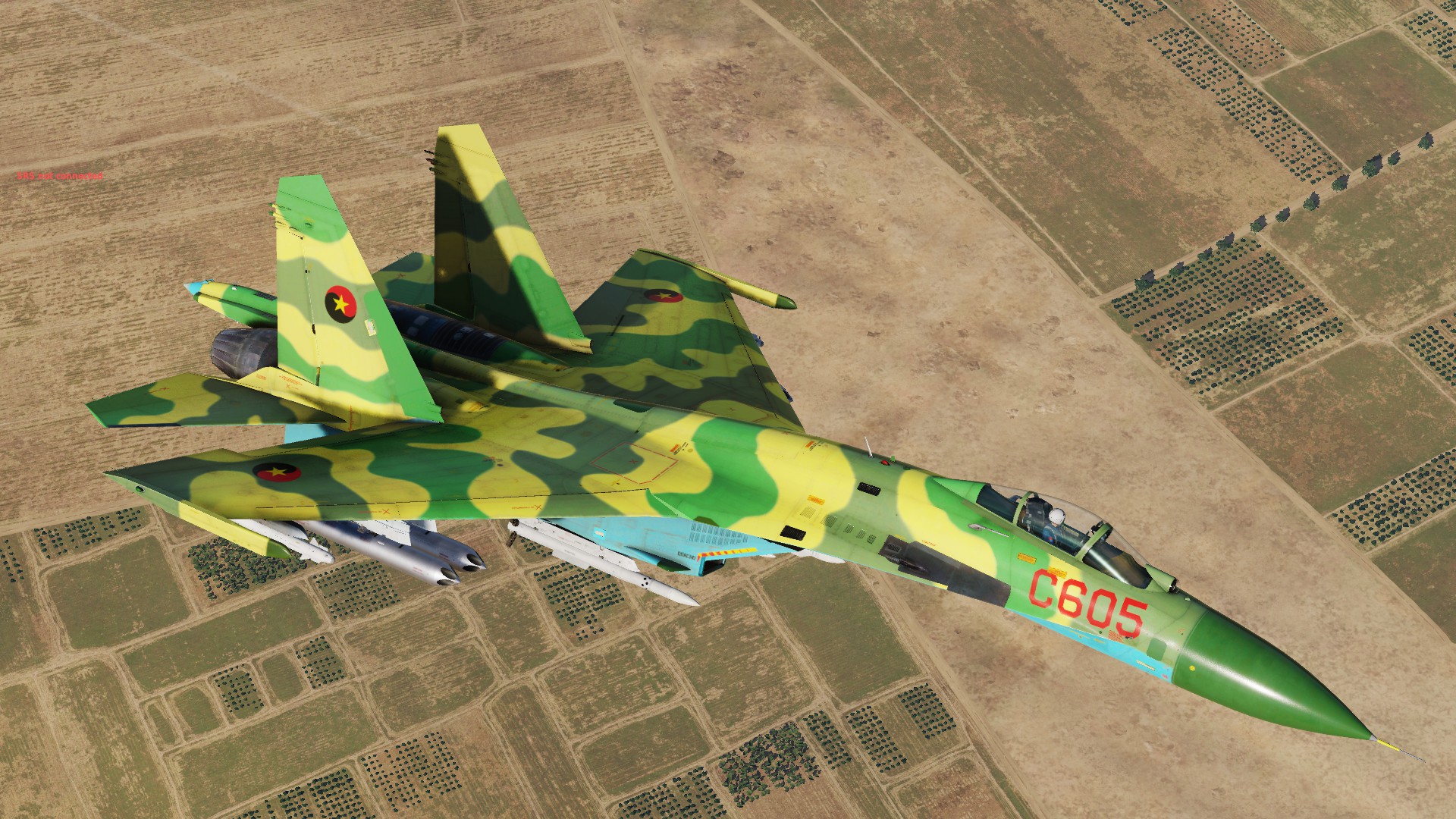 Angolan Air Force Su 27 