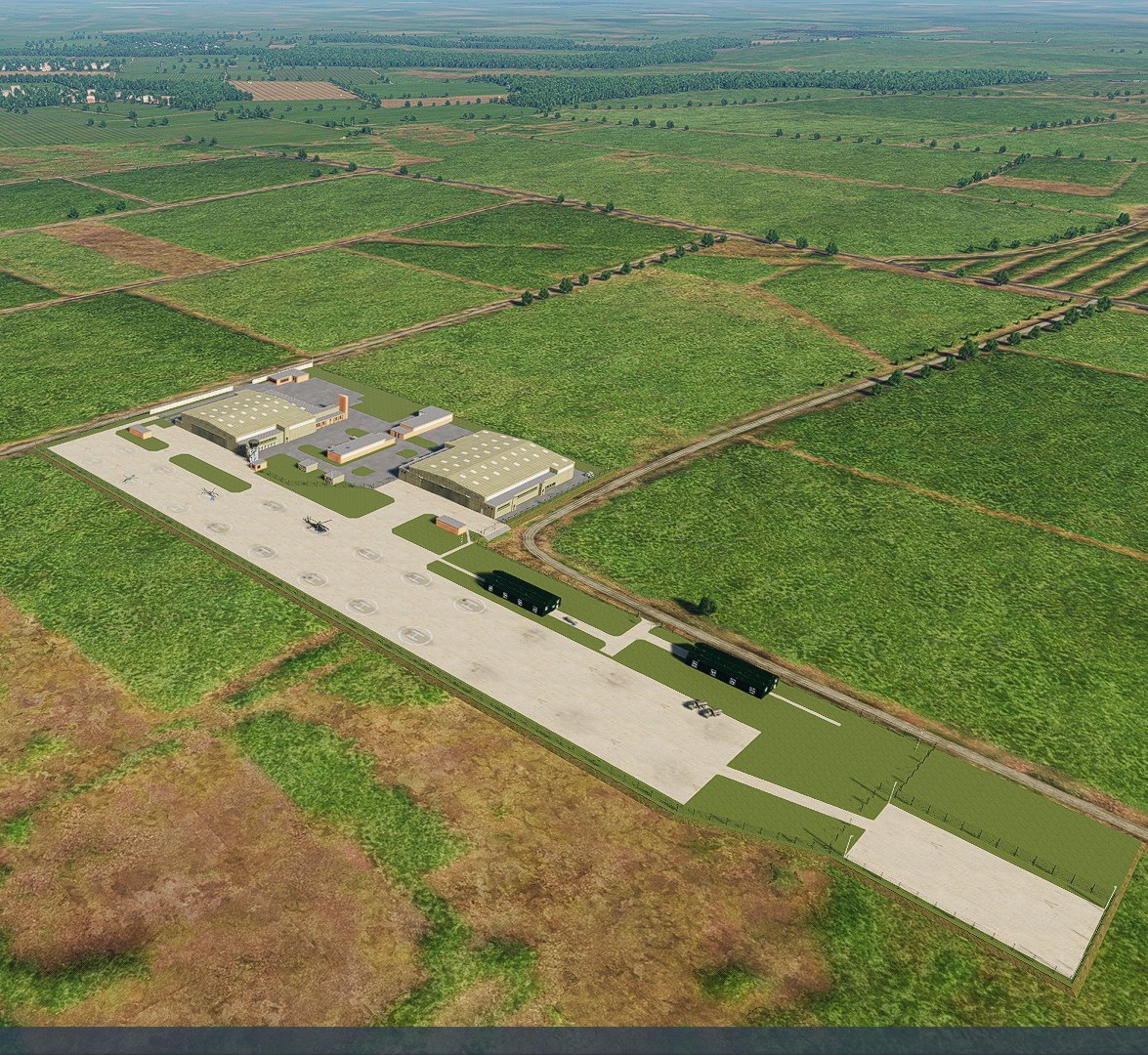 3 Regt AAC Soest Airfield v3