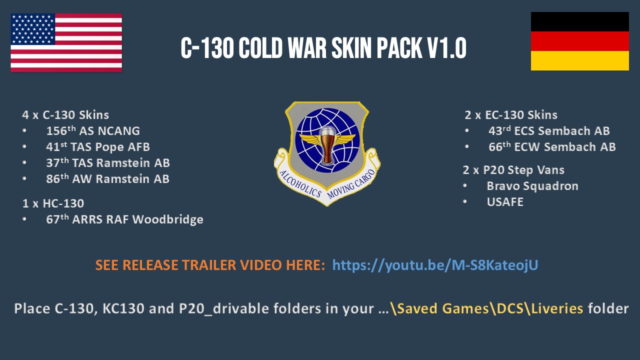 C-130 COLD WAR SKIN PACK V1.0