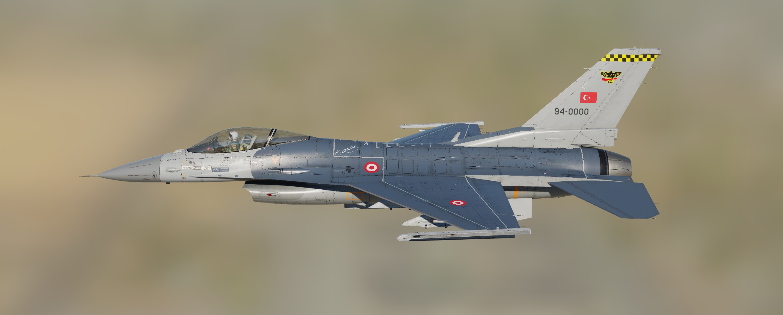 Turkish Air Force 193.Öncel Filo_4K