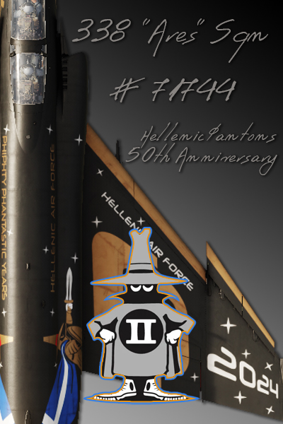 Anniversary Liveries - 338 Ares Sqn - 50yrs Hellenic Φantoms