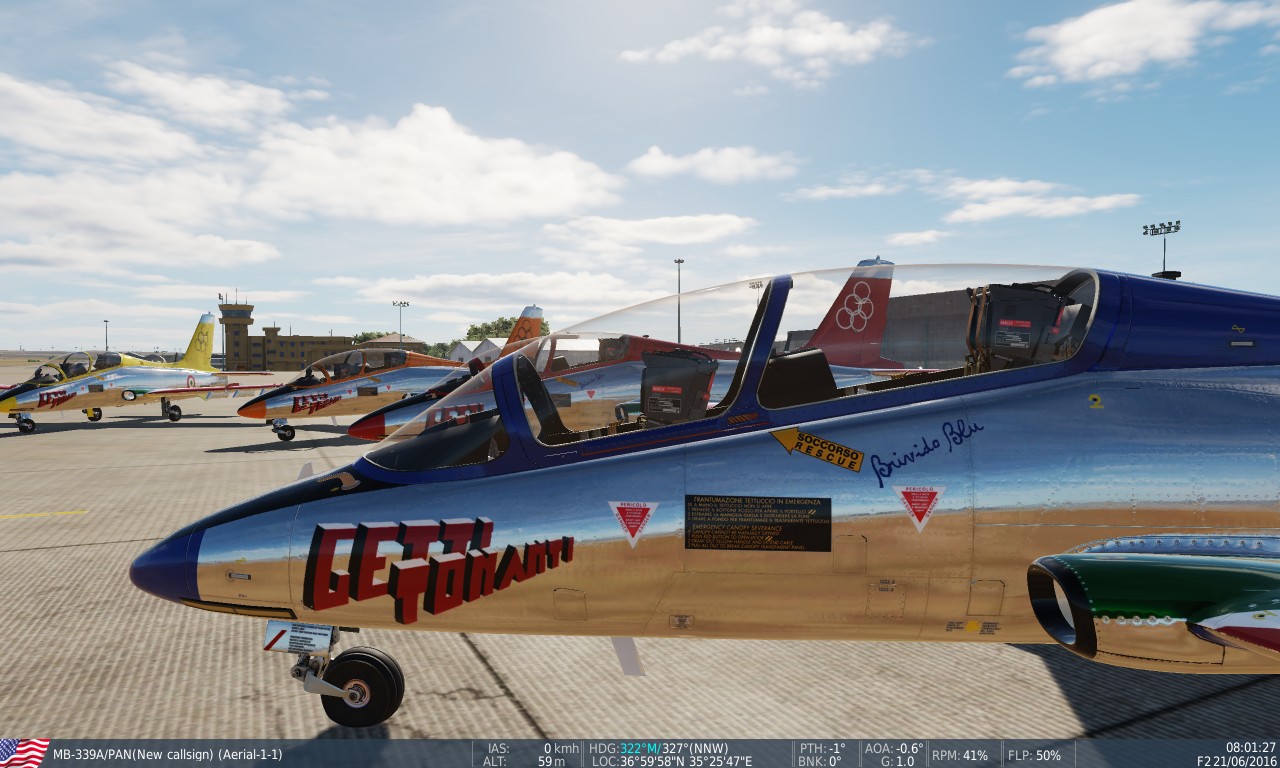 MB-339 "Getti Tonanti" tribute