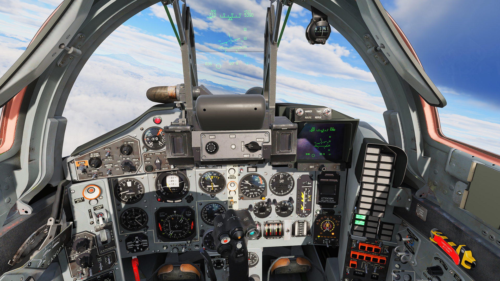DCS: MiG-29 Refurbished Clean English Cockpit Mod