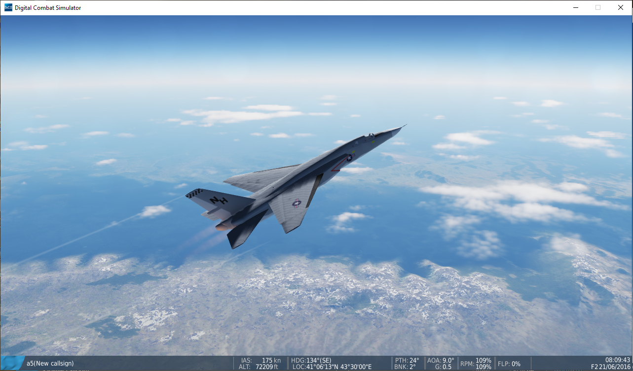 NorthAmerican A5 ‘Vigilante’ AI asset (non animated)