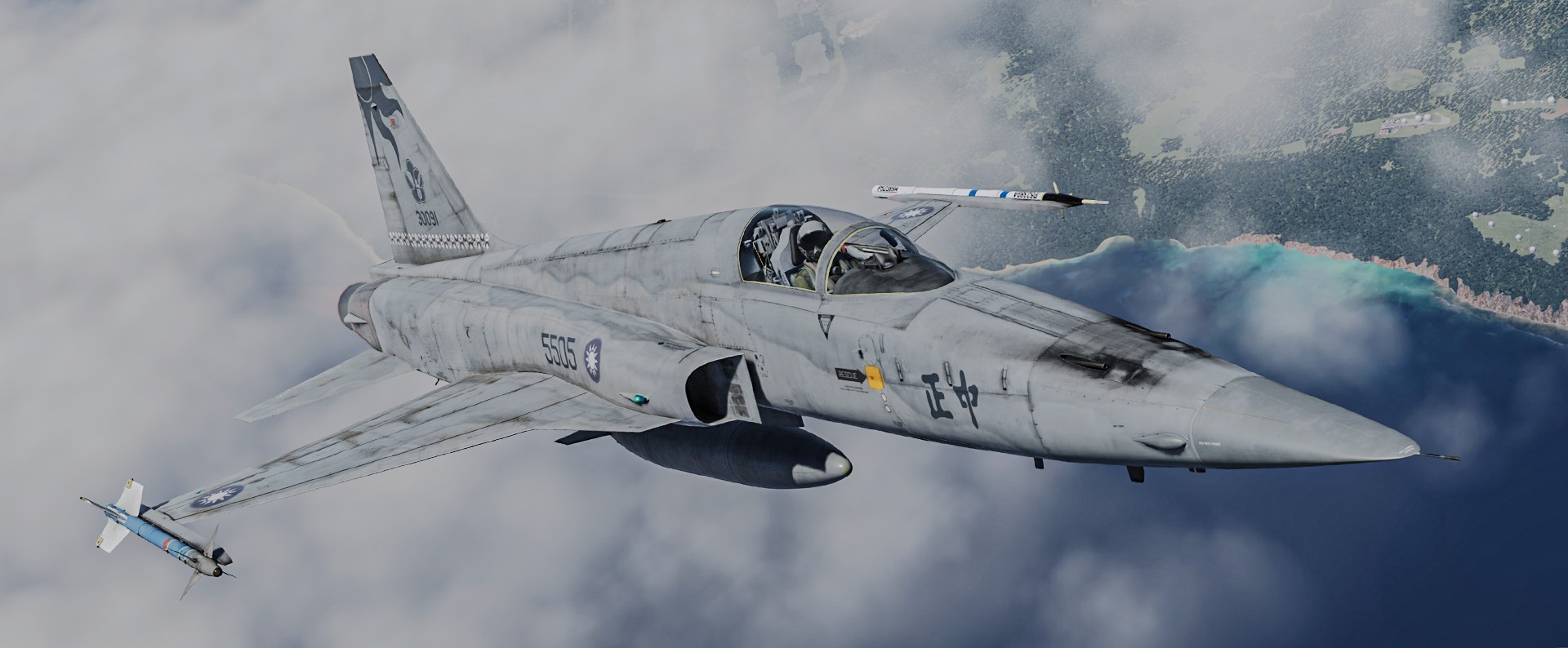 ROCAF 5th TFW 12th TRS RF-5E TigerEye (F-5E Remastered)