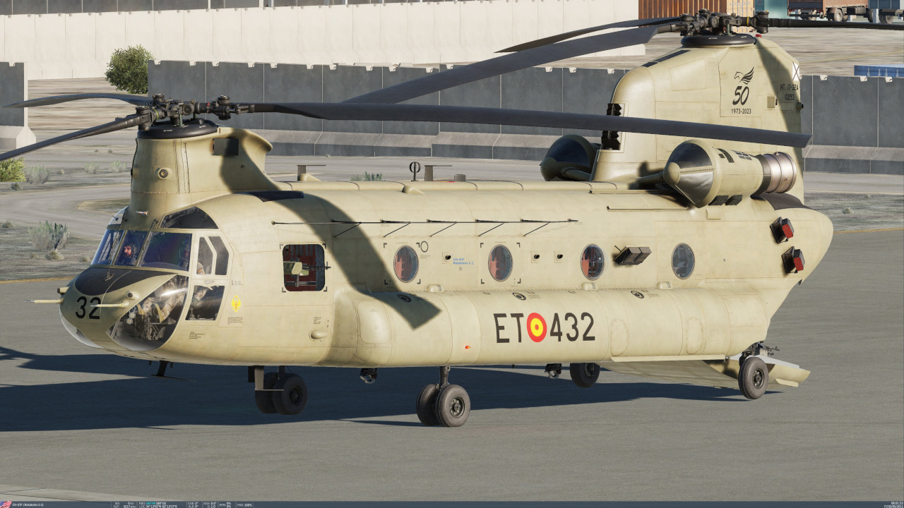 ISPHUELXX Spanish FAMET CH-47F CHINOOK