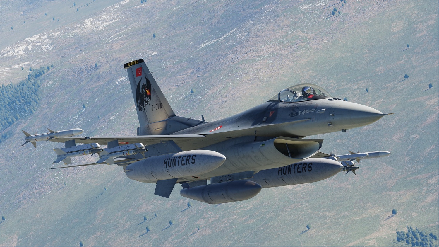 TuAF F-16C 101.Filo "Avcılar" (101 Hunter Sqn New)