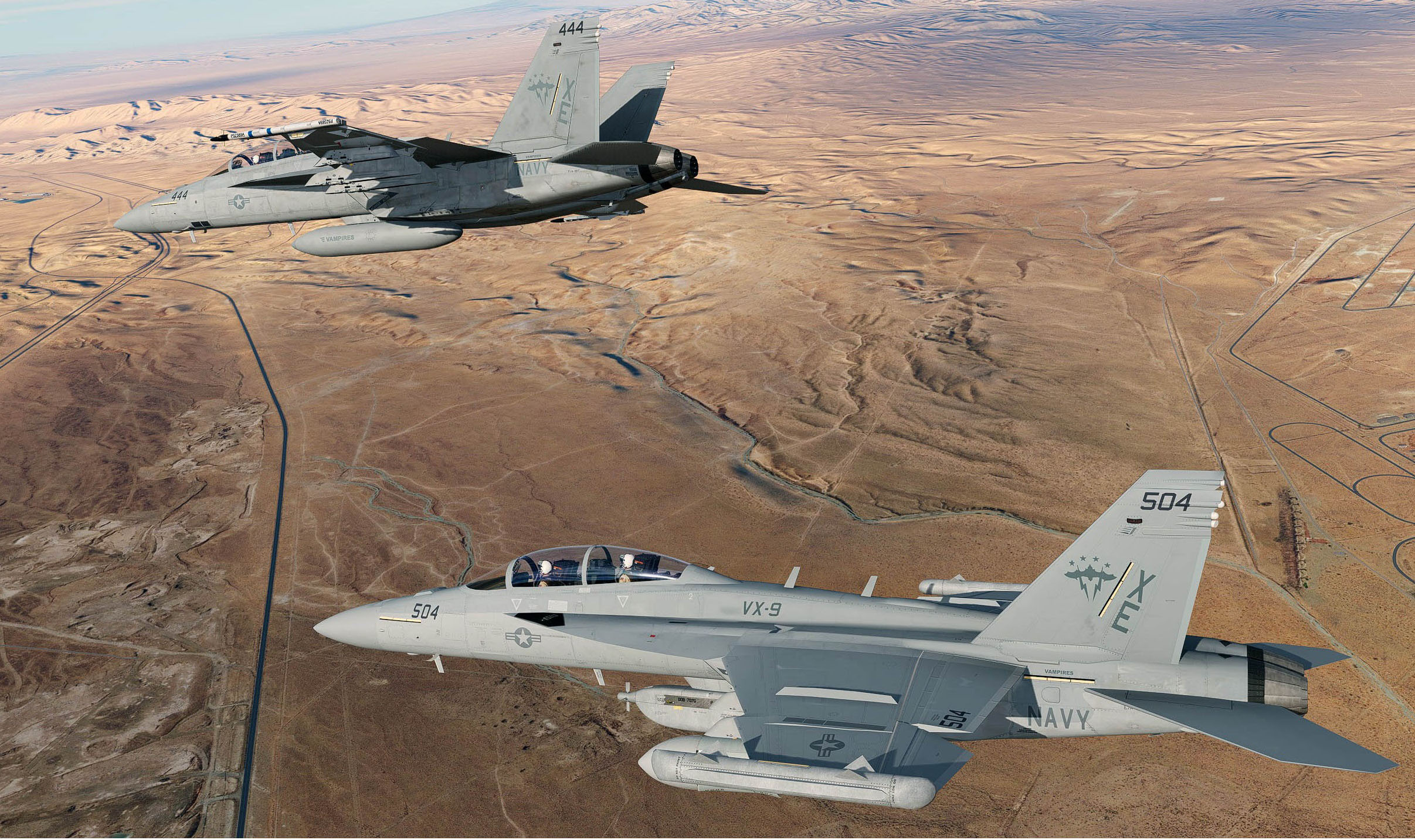 VX-9 Vampires for CJS Super Hornet Mod