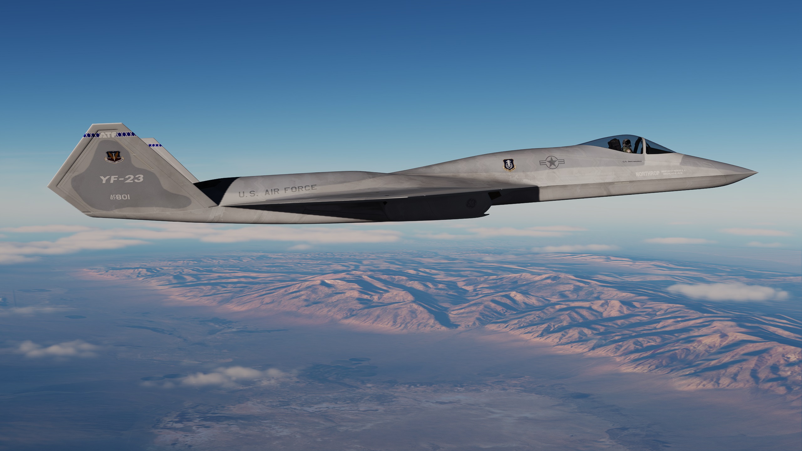 YF-23 AF87-801 ATF PAV2