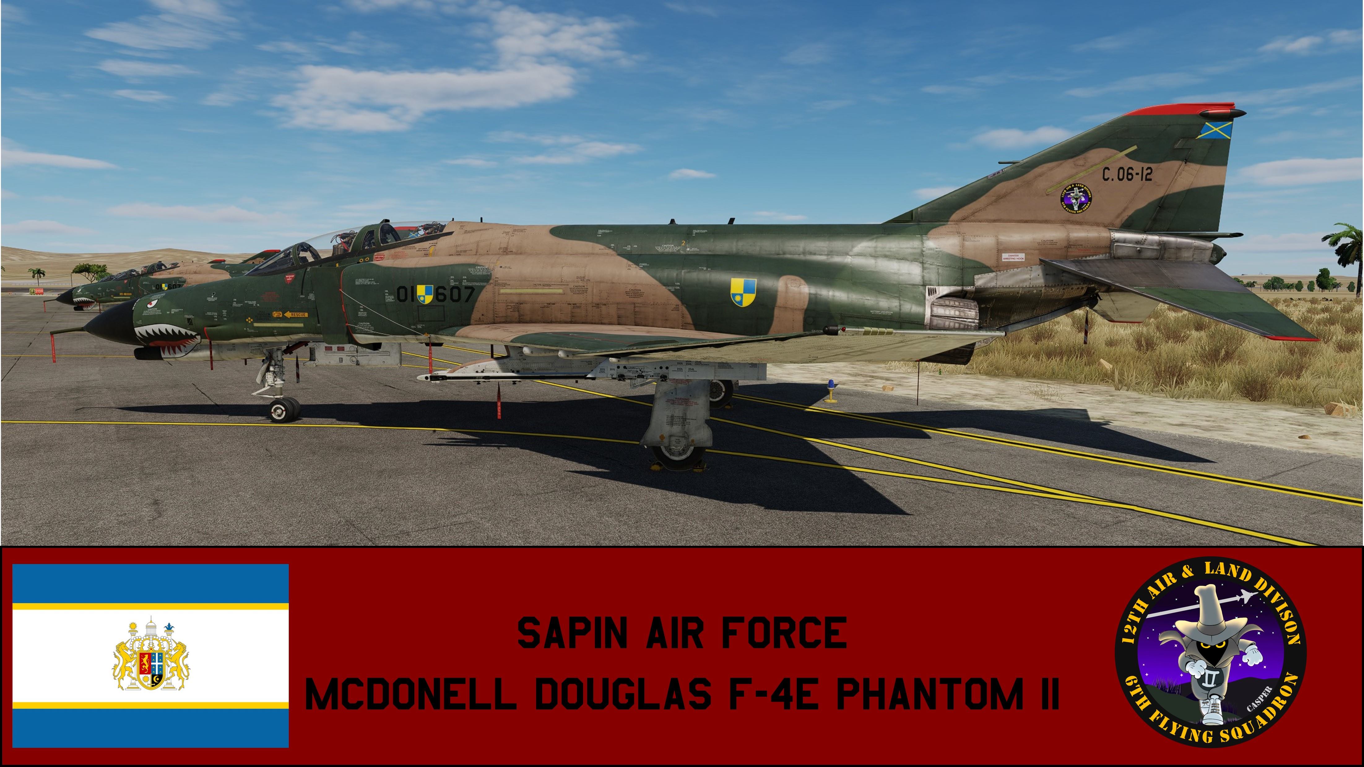 Sapin Air Force F-4E Phantom II - Ace Combat Zero