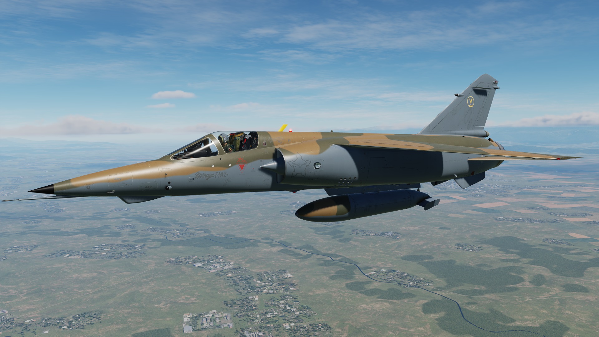 Mirage F1AZ Low Visibility 3-tone 