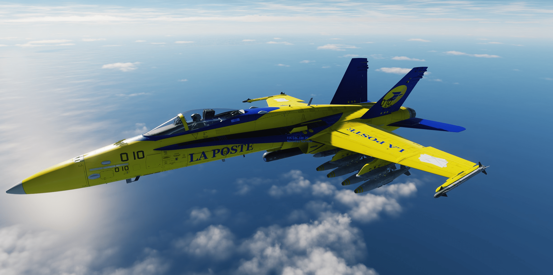 F/A-18C — La Poste Delivery Livery