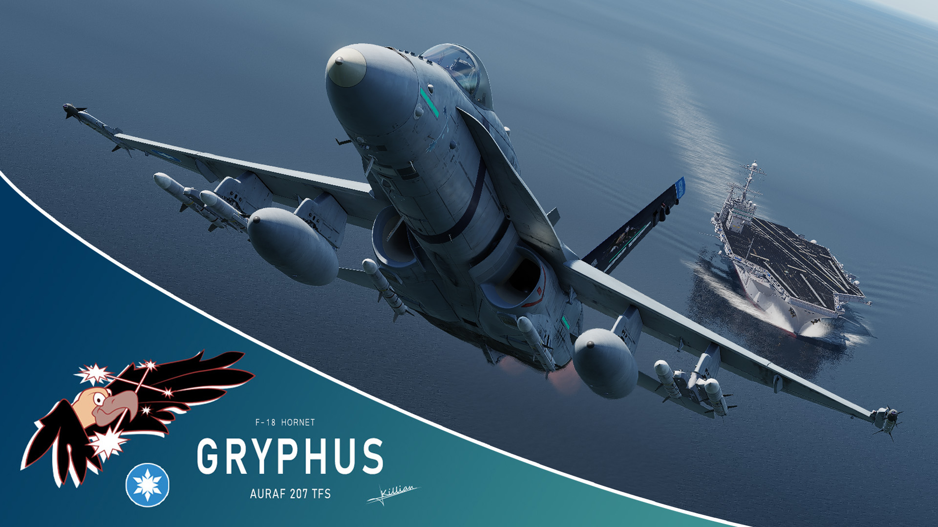 F-18 Gryphus Team (Ace Combat X)