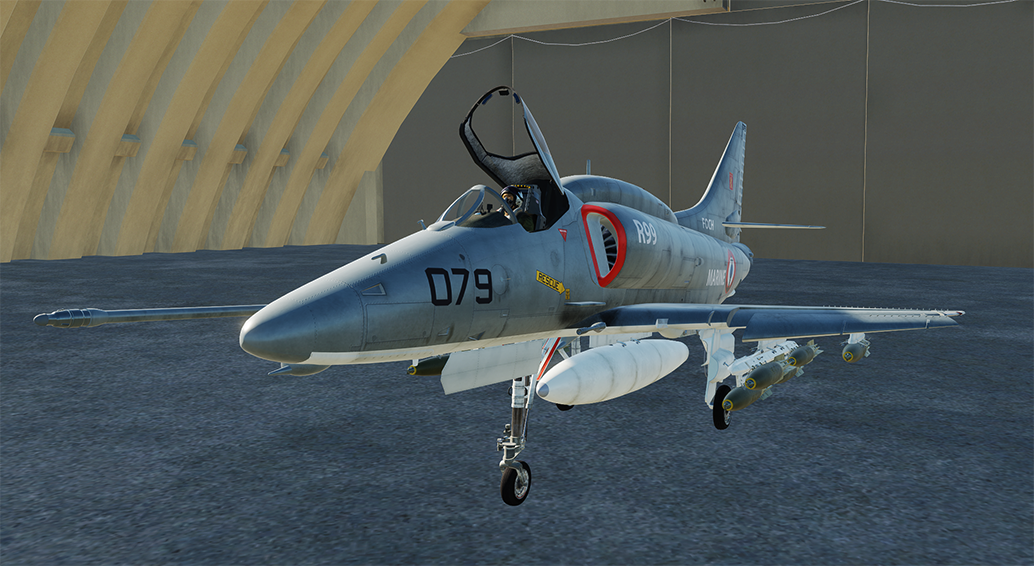 Aéronavale A-4E-C Foch - fictional livery