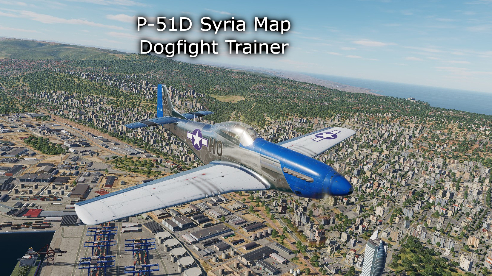 P-51 Syria Dogfight Training