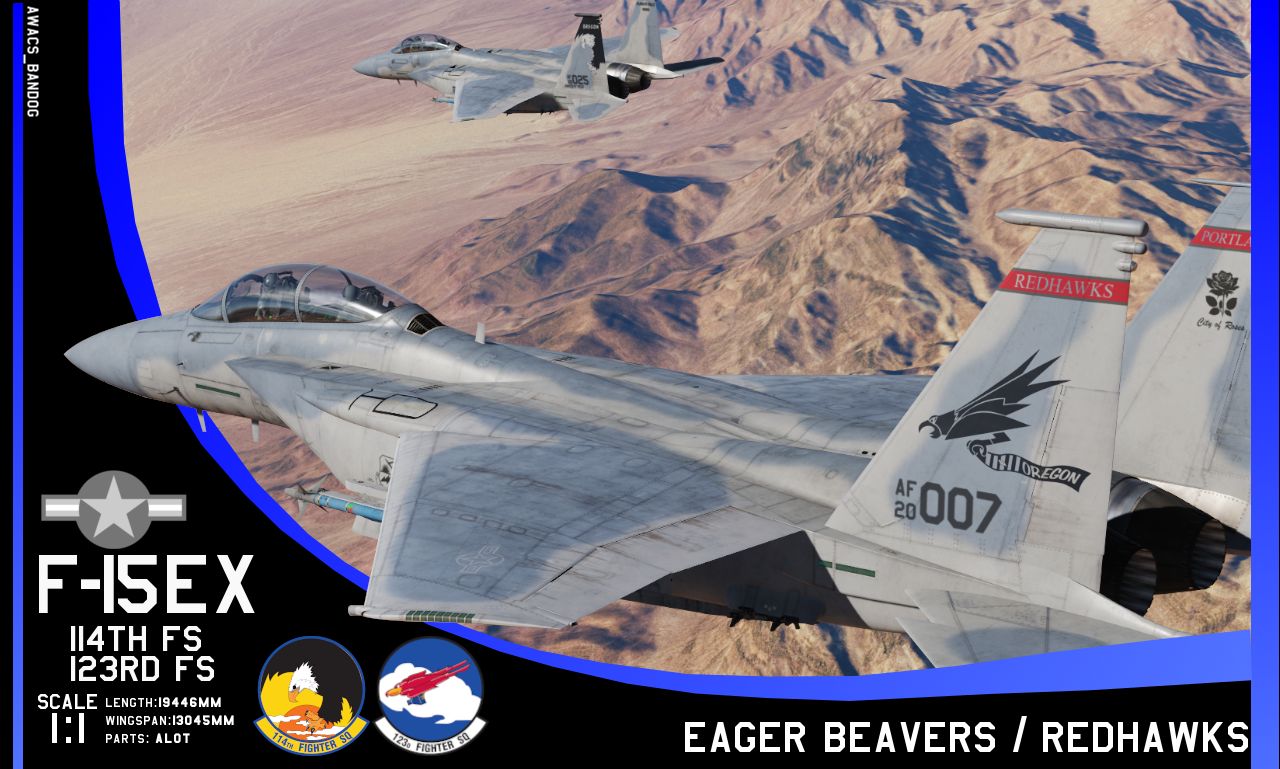 Oregon Air National Guard F-15EX Pack