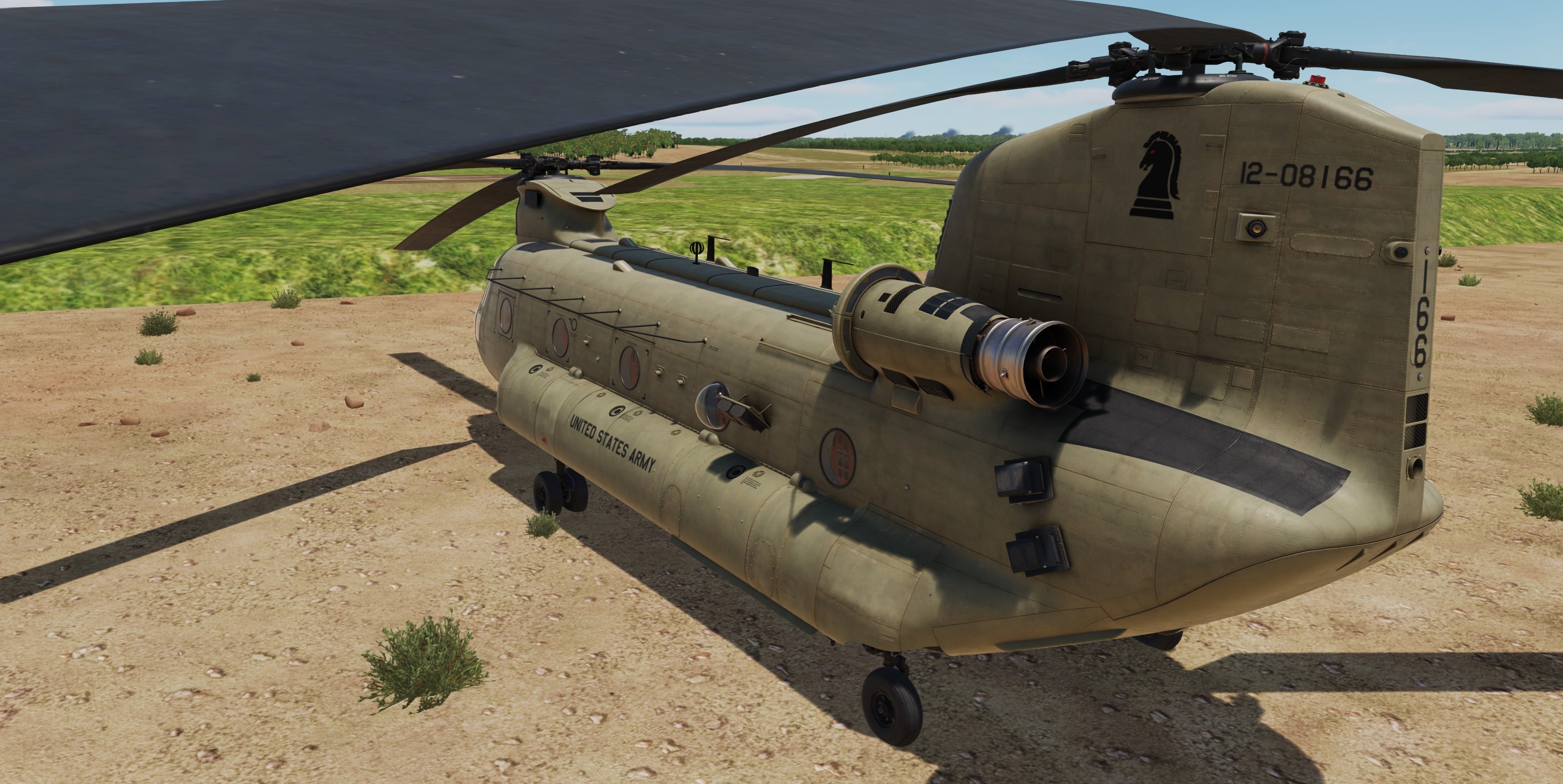 CH-47F 2-501 GSAB 1st Armored Division 'CAB'