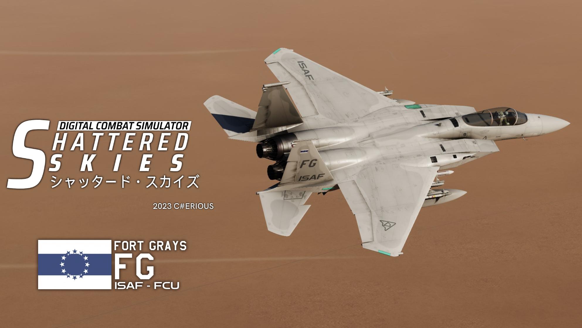 Shattered Skies Project - F-15J ISAF FG (Fort Grays) - Federation of Central Usea (FCU)