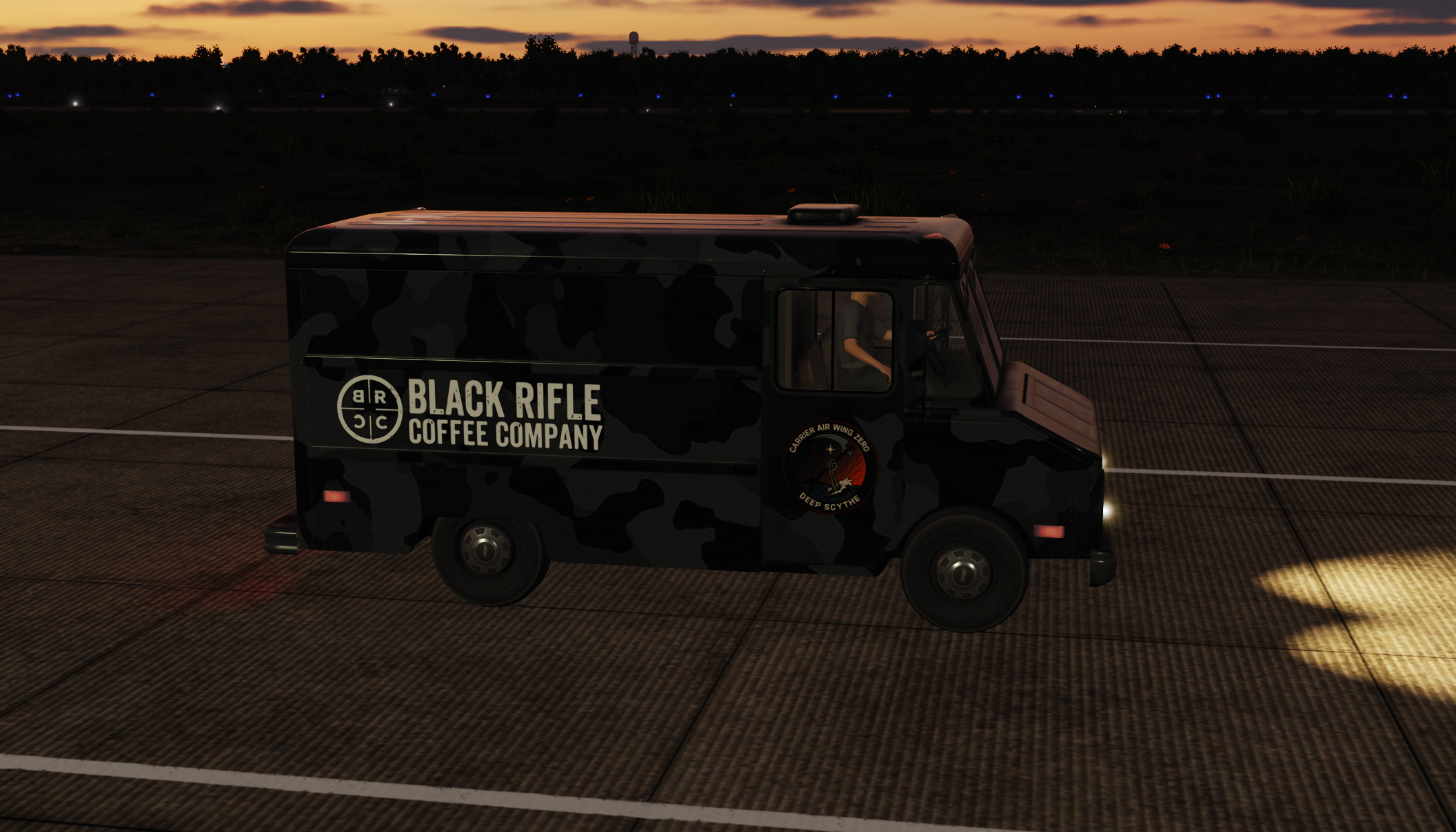 CVW-0 BRCC Coffee Truck Drivable P20 M92