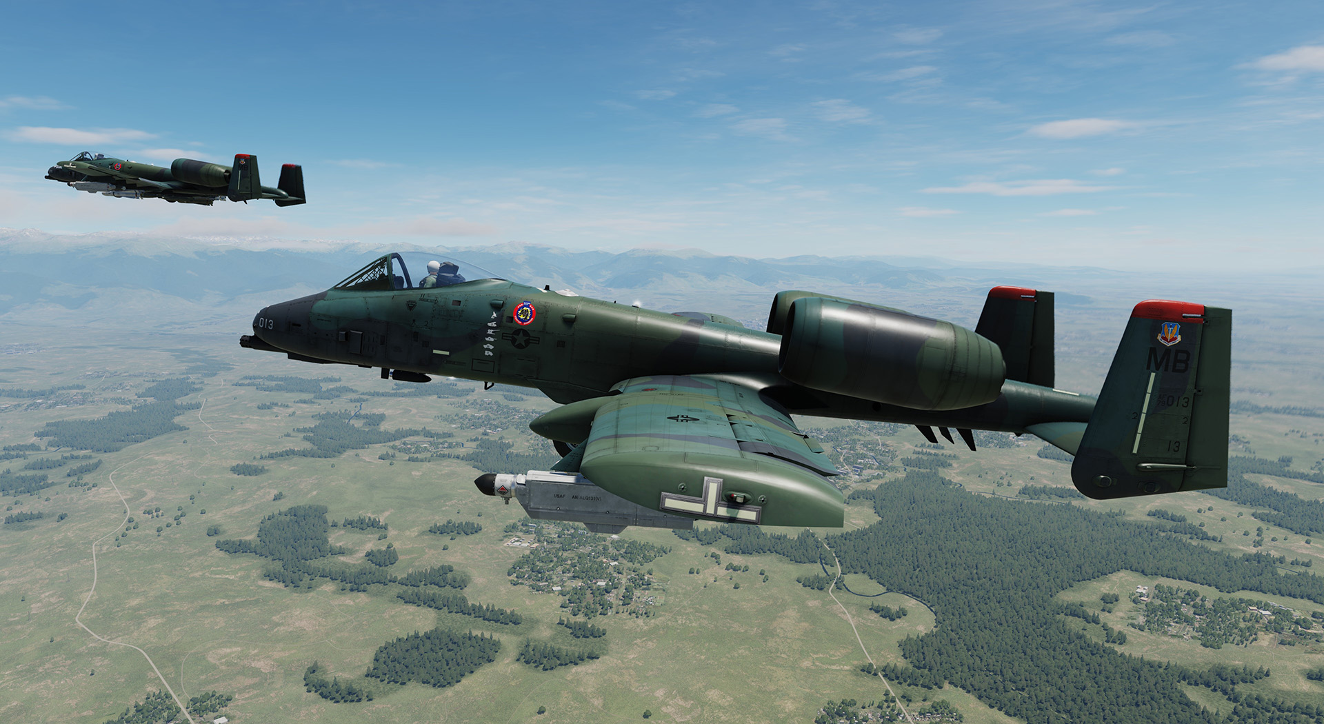 353rd TFS Myrtle Beach (MB) - Dynamic Numbers (Circa Gulf War)