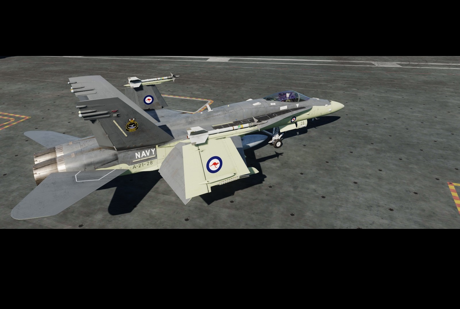 Royal Australian Navy - Fleet Air Arm (Fictional Livery) F/A-18C Hornet