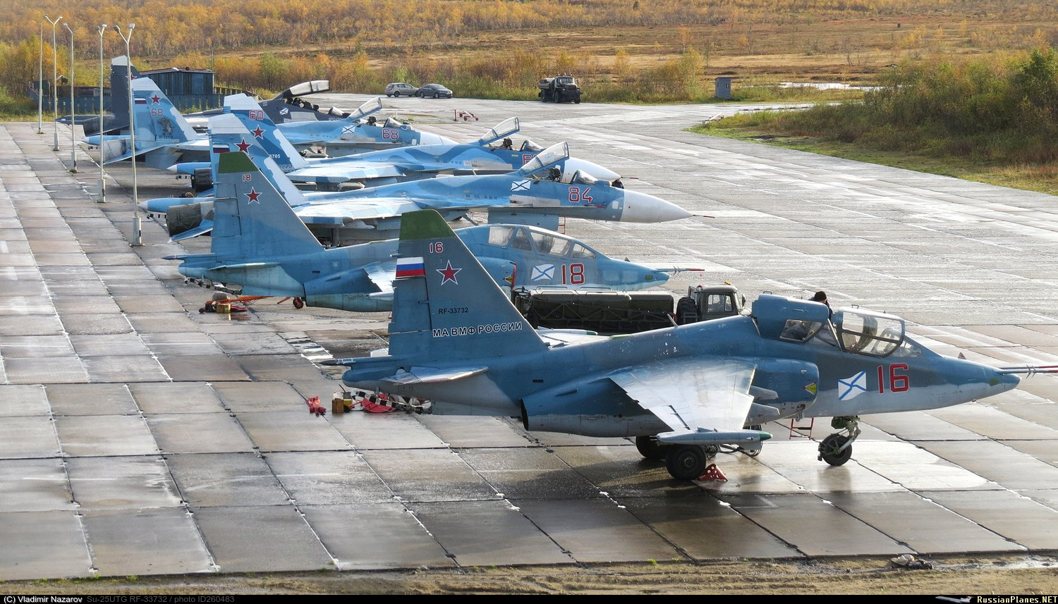 Пак Су-25УТГ МА ВМФ РФ