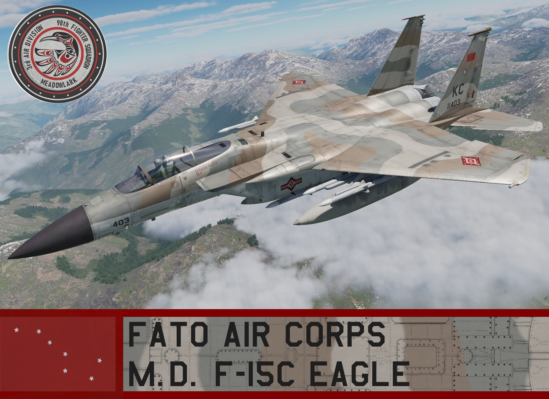 FATO Air Corps, F-15C - Ace Combat