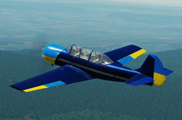 Yak-52 - Ukraine "Drone Hunter" 2024 (UR-BIG)