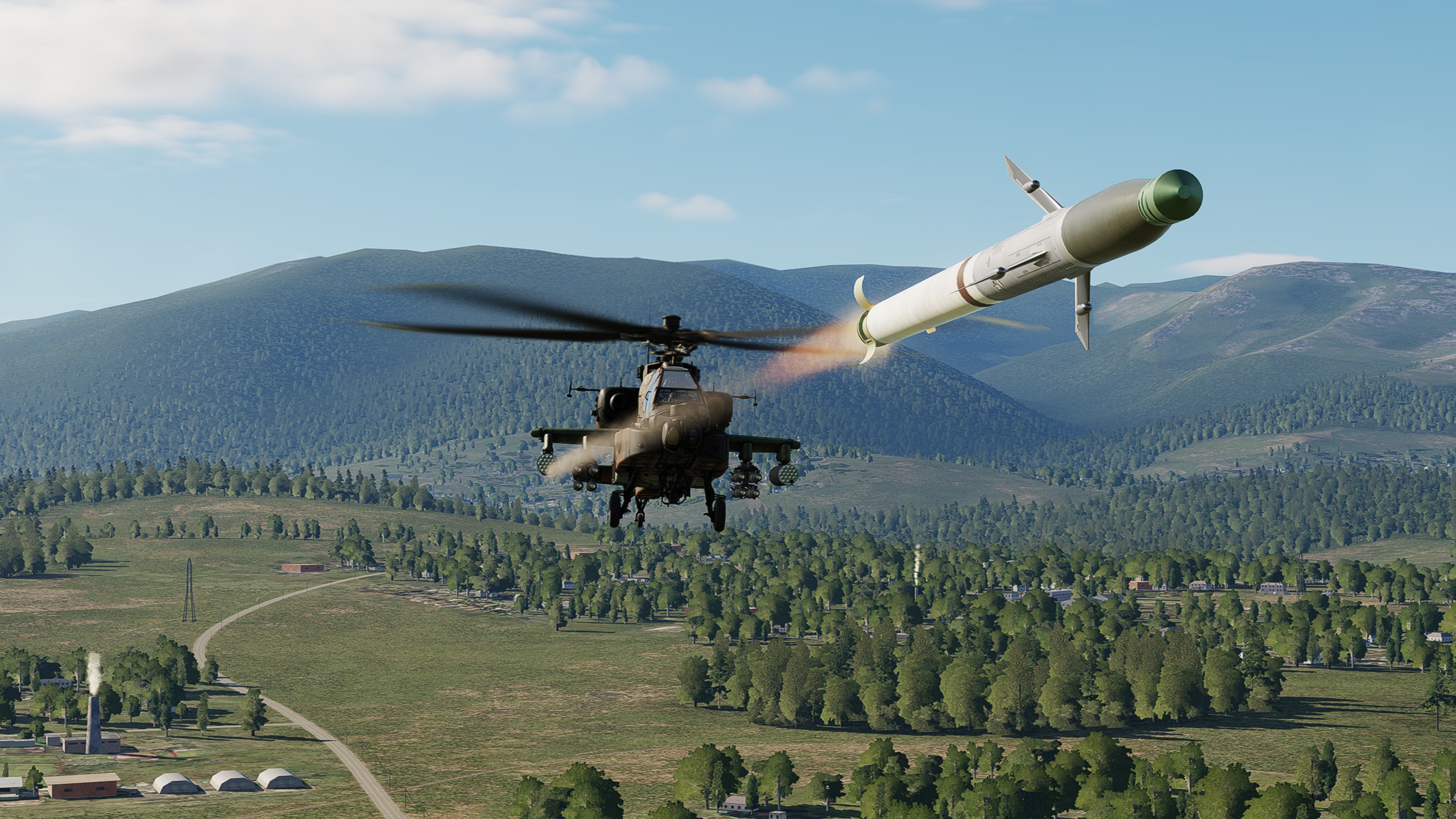 MOD AH-64D : Laser Guided Rockets APKWS