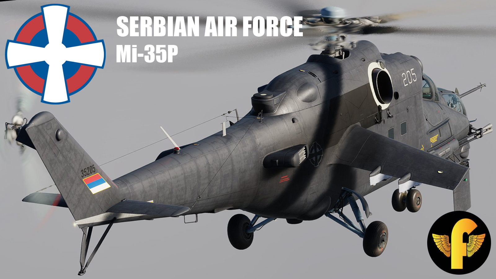 Serbian Air Force Mi-35P (201-204)