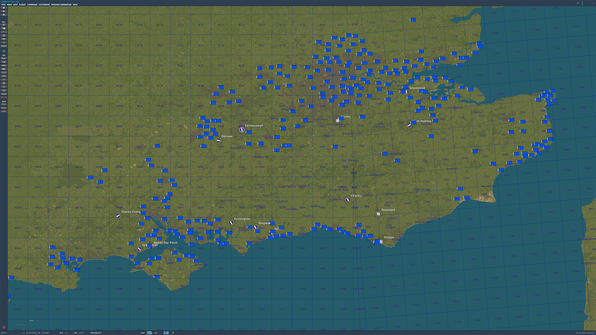 WWII UK Anti-Aircraft Artillery Sites