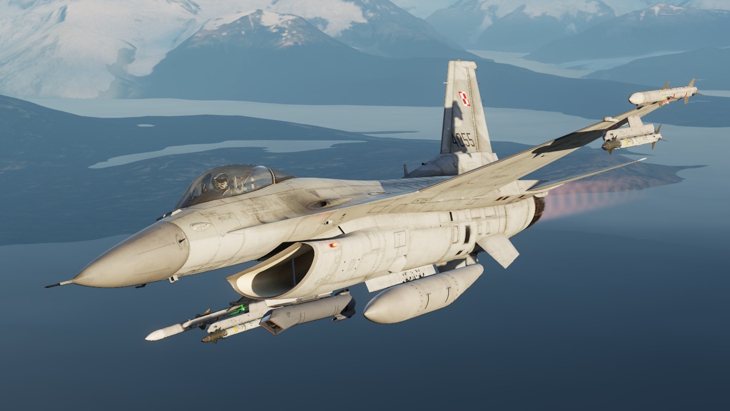 Polish Air Force F-16C Blk.52+ Adv. Weathered 