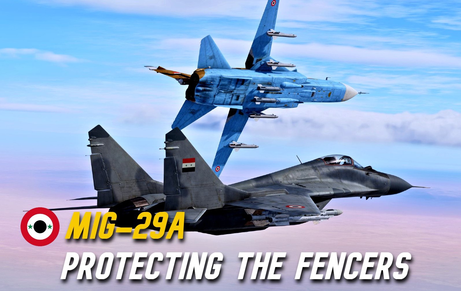 Syrian MiG-29A Fulcrum | Protecting The Fencers 