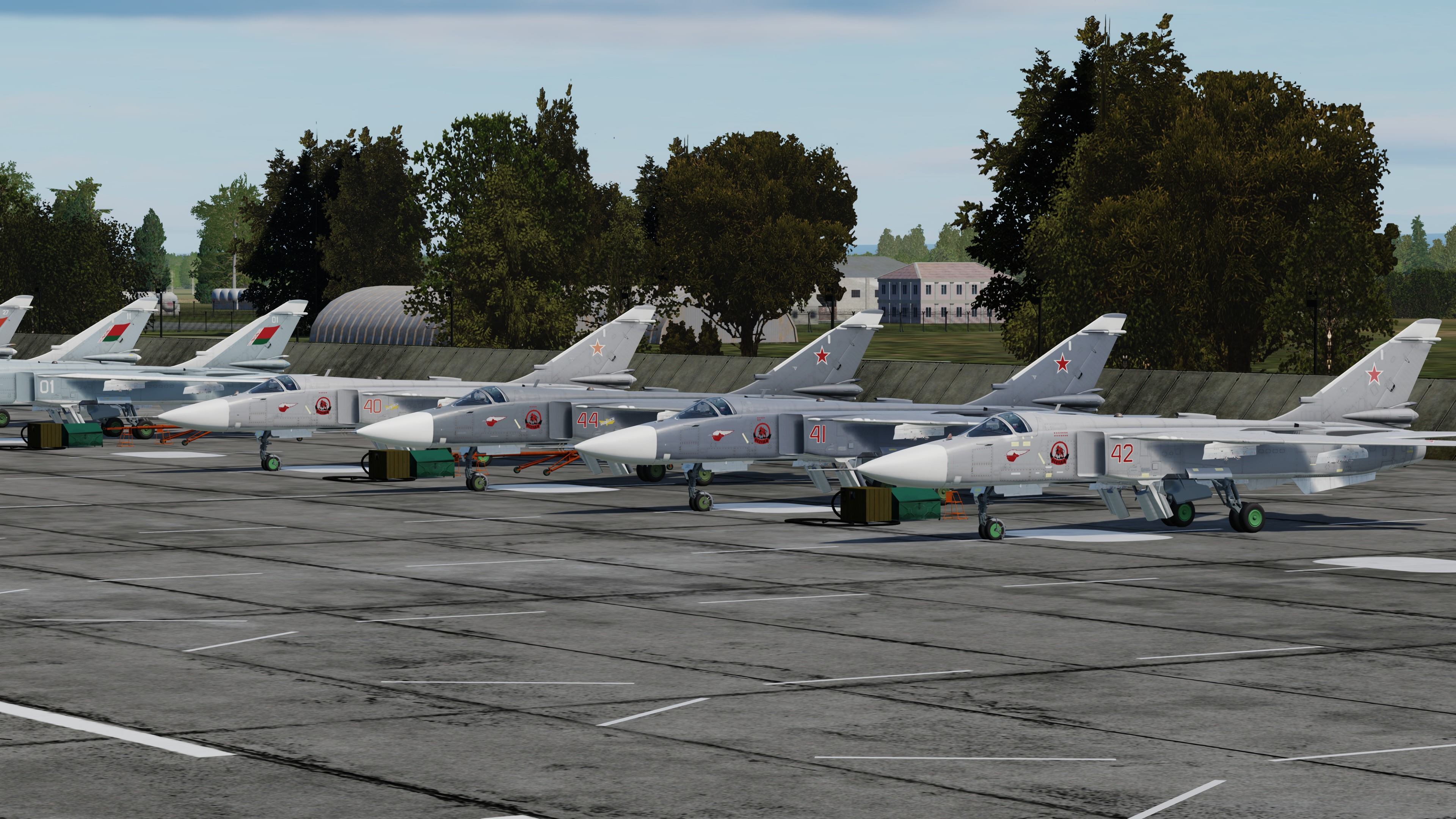 Су-24М2 Липецкий авиацентр, бн 40, 41, 42, 44