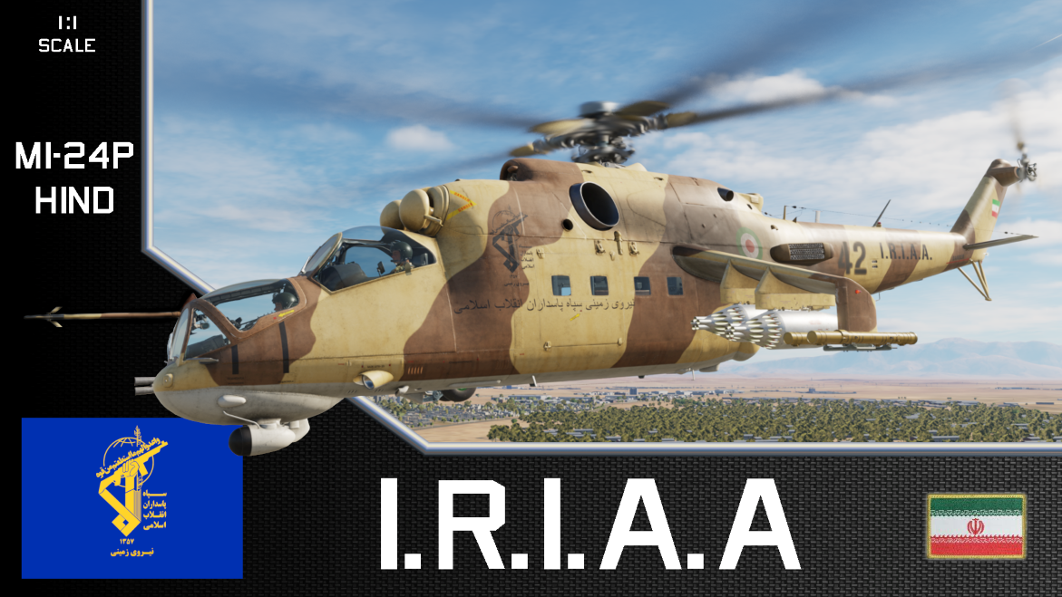 (Fictional) IRIAA Mi-24P Hind
