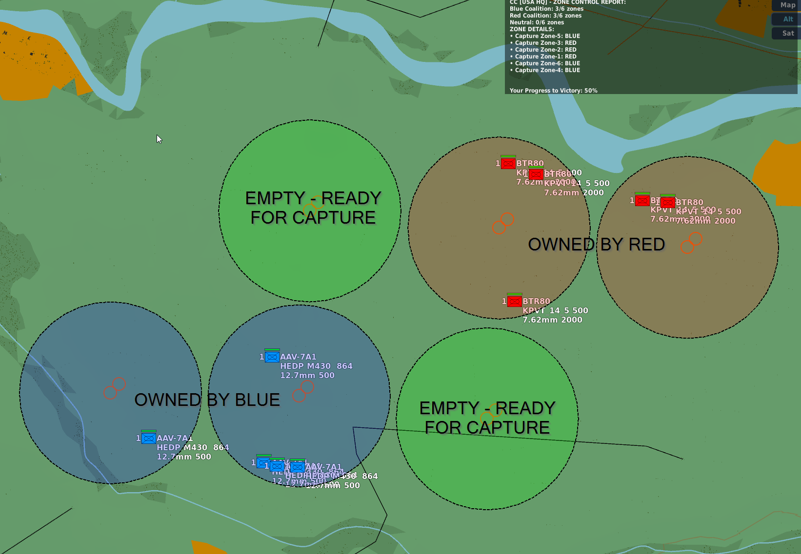 MOOSE Dual Coalition Zone Capture System