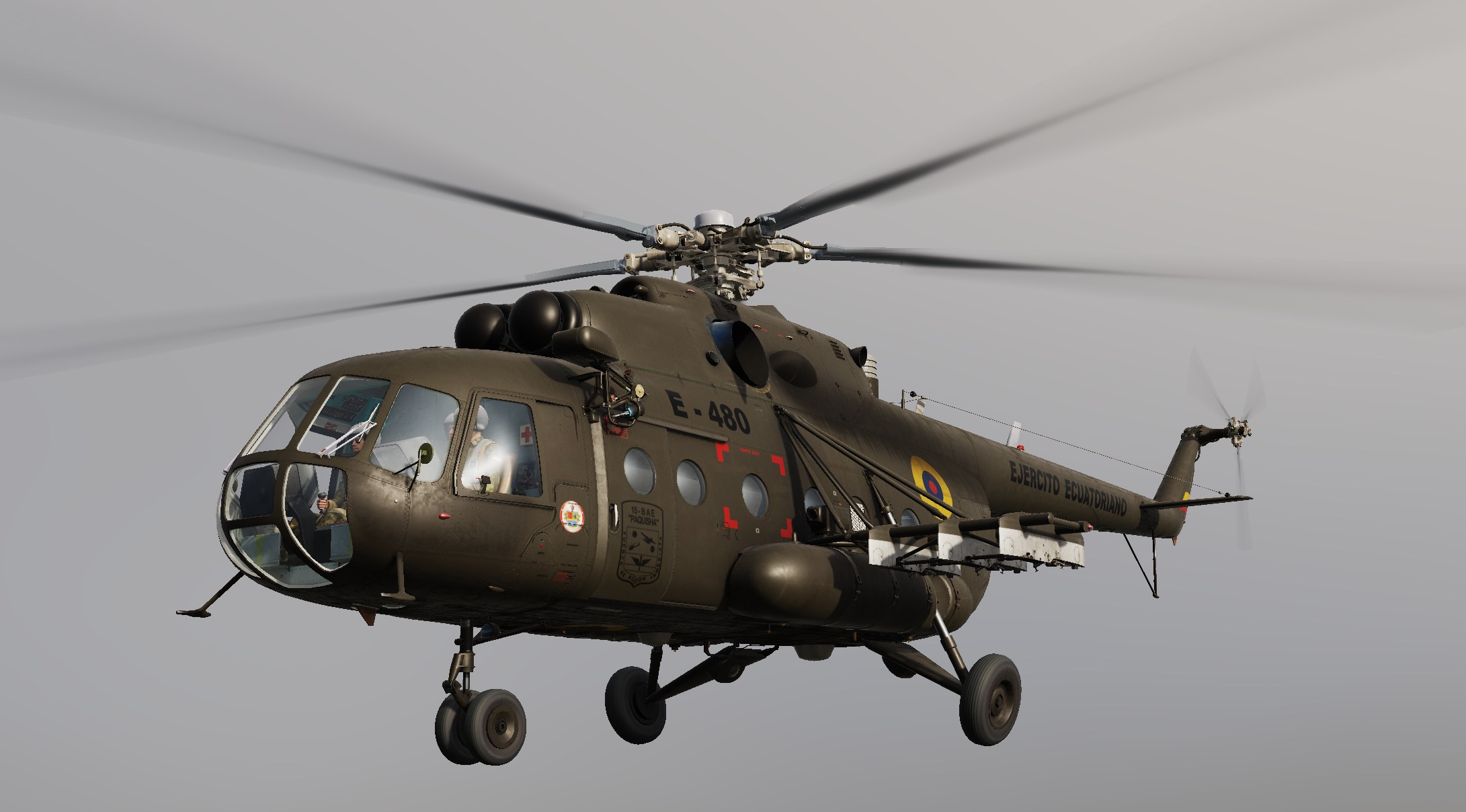 Mi-8 E-480 Ejercito ecuatoriano (ecuadorian army)